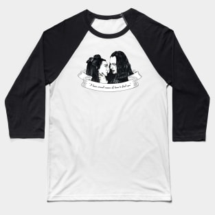 Dracula and Mina Baseball T-Shirt